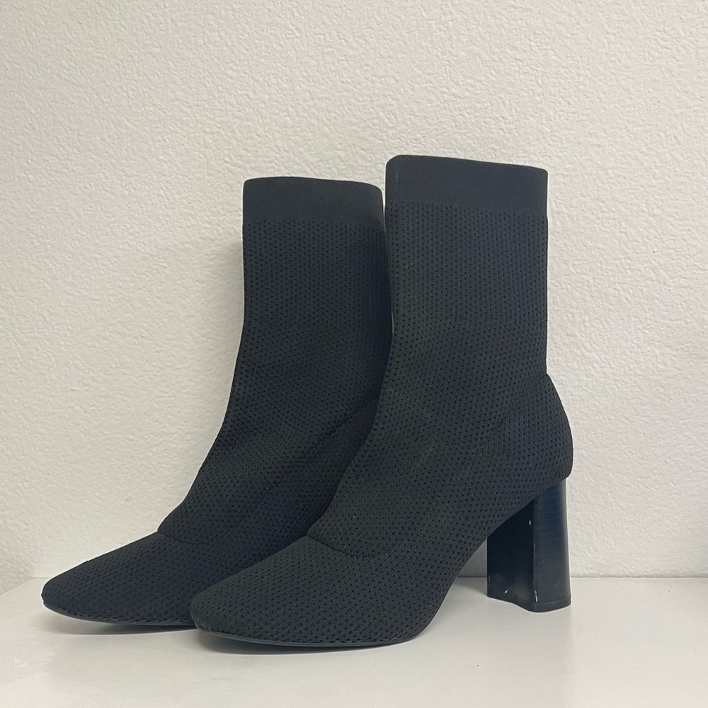 Zara Sock High Heel Boots